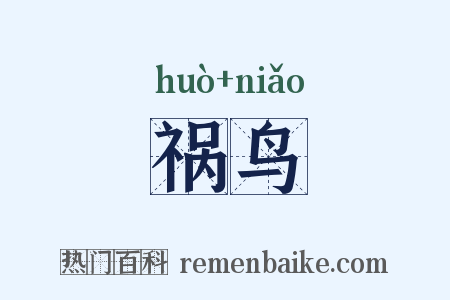 祸鸟是什么意思的图片
